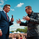 découvrez la rencontre insolite entre un maire lr et le célèbre chanteur de rammstein. plongez dans un échange fascinant autour de la musique, révélant des points de vue inattendus et des synergies étonnantes entre la politique et l'art.