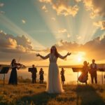 découvrez l'univers enchanteur de lucile richardot et de l'ensemble correspondances, qui vous invitent à une exploration musicale captivante sous le ciel du nord. une expérience auditive unique alliant talent et émotion.